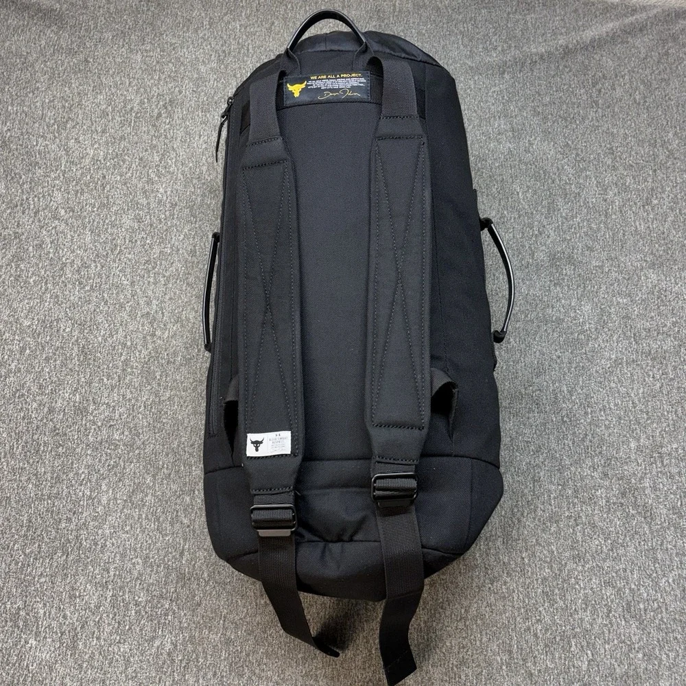 Under Armour Project Rock 60 Bag Backpack Rucksack Gym Duffle Travel School